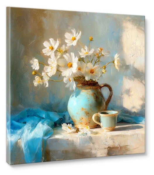 Obraz drukowany z ramą w zestawie 60x60 cm Anemone – Styler