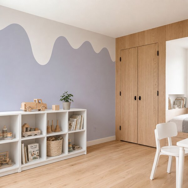 Fototapeta Biało-niebieska fala, Fototapety Abstrakcja, Popularne Fototapety, t00919v1 - Tapeko.pl