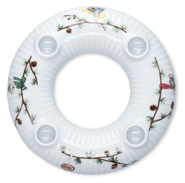 Porcelanowy adwentowy świecznik ze świątecznym motywem Hammershøi Christmas – Kähler Design