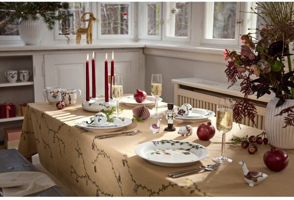 Porcelanowy adwentowy świecznik ze świątecznym motywem Hammershøi Christmas – Kähler Design