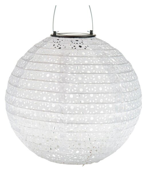 Lampa zewnętrzna wisząca LED solarna ø 25 cm Luce – Dakls