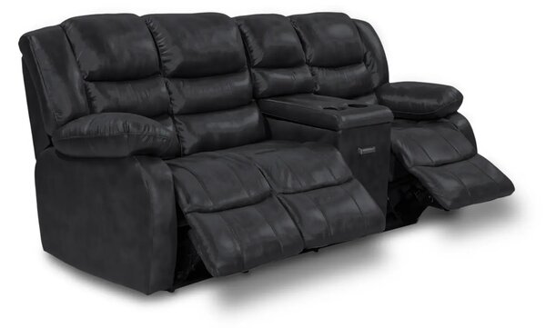 Sofa Borys 3x funkcja relax elektryczna z barkiem 280 cm Tkanina