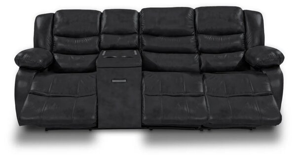 Sofa Borys 3x funkcja relax elektryczna z barkiem 280 cm Tkanina
