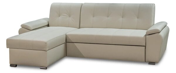 Narożnik DELFIN II 240x160cm z funkcją spania 100 % skóra naturalna