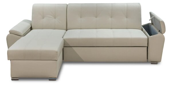 Narożnik DELFIN II 240x160cm z funkcją spania 100 % skóra naturalna