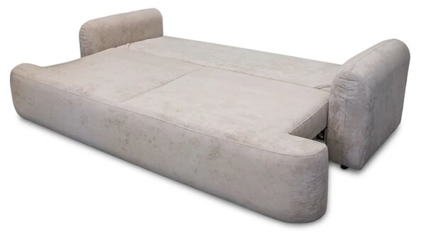 Sofa rozkładana kanapa Limba 250 x 108 cm tkanina premium styl skandynawski