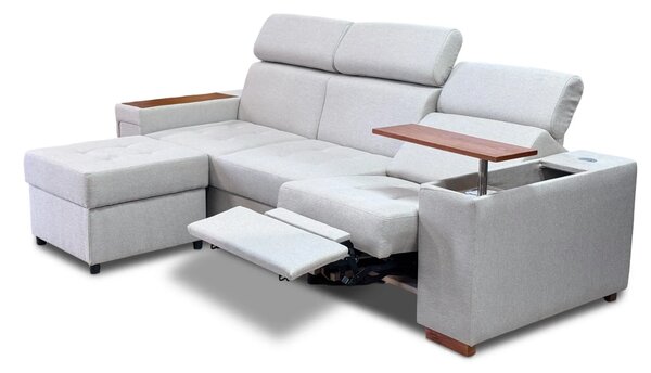 Sofa Luksor VI Funkcja Relax Elektryczna Funkcja Spania Barek