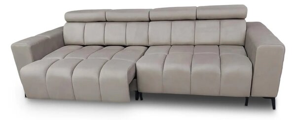 Kanapa TIGO 300 cm Regulowane Zagłówki Pikowana