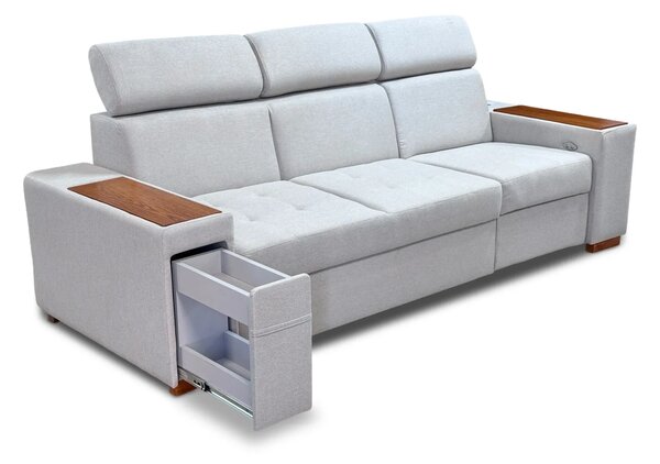 Sofa Luksor VI Funkcja Relax Elektryczna Funkcja Spania Barek