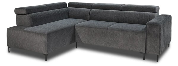 Narożnik Puma Funkcja Spania Regulowane Zagłówki 245/180 cm