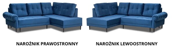 Narożnik Marvel III 240x270 Styl Glamour