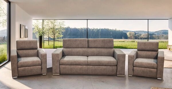 Zestaw Almera 2+1+1 Sofa + 2 Fotele Relax
