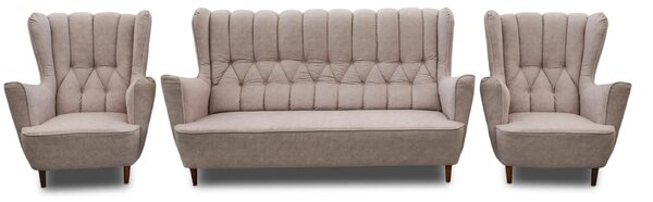 Zestaw Magnolia Sofa Trzyosobowa + 2x Fotel 3+1+1