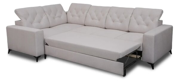 Narożnik Olimp 300x200 cm funkcja spania, pojemnik, Regulowane Zagłówki