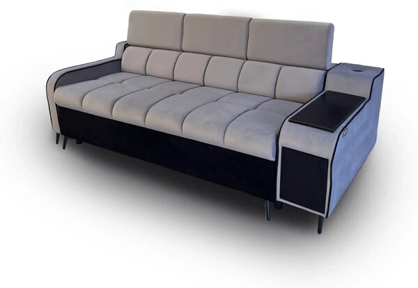 Sofa Preston III funkcja spania Puma + Pufa