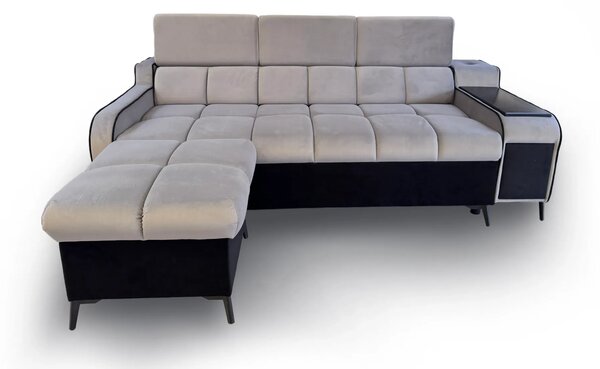 Sofa Preston III funkcja spania Puma + Pufa