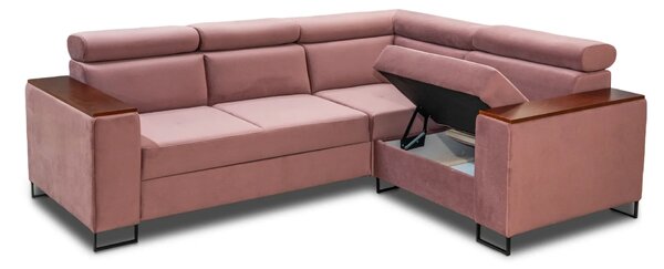 Nowoczesny Narożnik do salonu 250/170cm Charlie VII tkanina premium