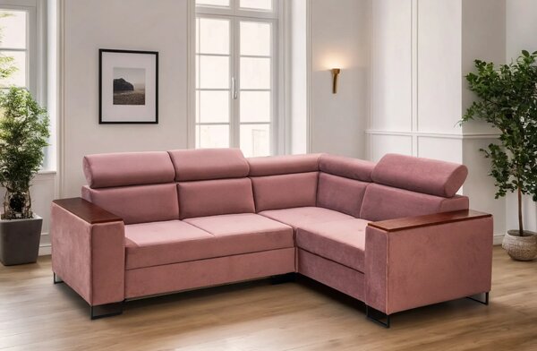 Nowoczesny Narożnik do salonu 250/170cm Charlie VII tkanina premium
