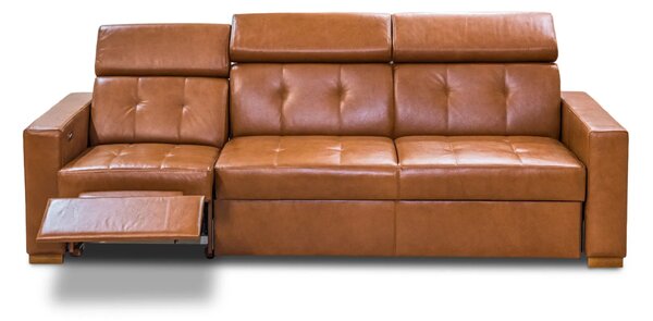 Sofa Tulum VI, 1x funkcja Relax, skóra naturalna
