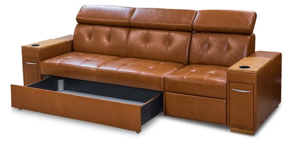 Sofa Tulum V, funkcja Relax 1x, skóra naturalna