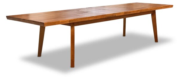Stół rozkładany, stół dębowy 250/100 + 3×50 cm LUIS w stylu LOFT