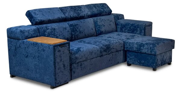 Sofa Magnum III + Pufa 250 cm, funkcja relax elektryczna