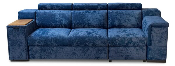 Sofa Magnum III + Pufa 250 cm, funkcja relax elektryczna