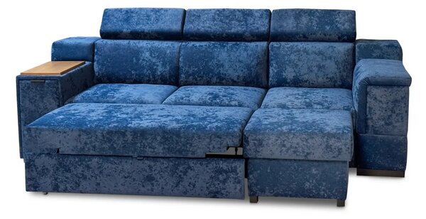 Sofa Magnum III + Pufa 250 cm, funkcja relax elektryczna