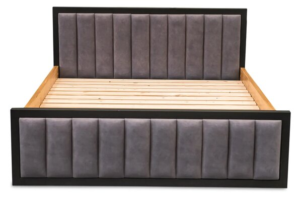 Łóżko Karmel IV styl loft 140/200 cm