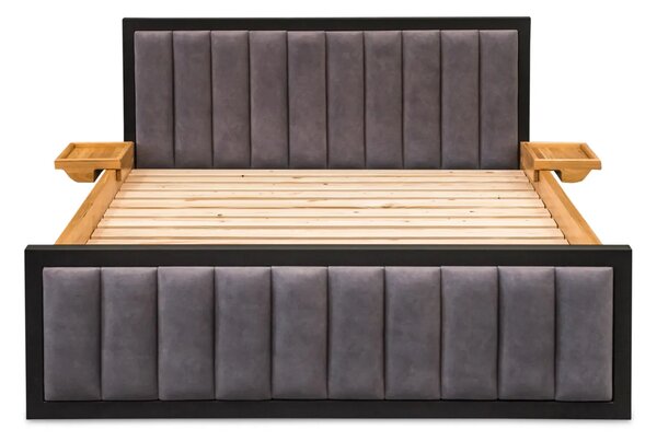 Łóżko Karmel IV styl loft 140/200 cm