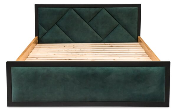 Łóżko Karmel III styl loft 140/200 cm