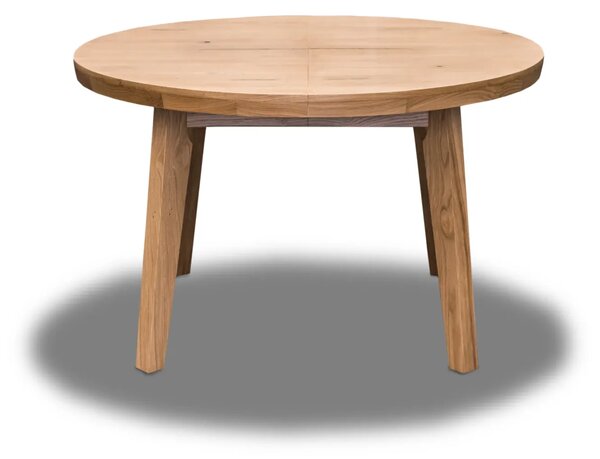 Stół Dębowy P3 fi 120 Rozkładany do 220 cm – Masywny, Elegancki