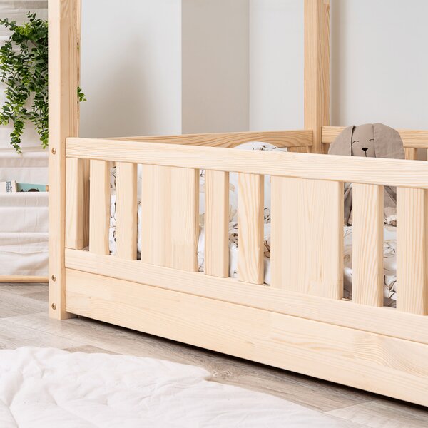 Łóżko dziecięce NORDI Peak I - Łóżko Domek Montessori w różnych kolorach i rozmiarach