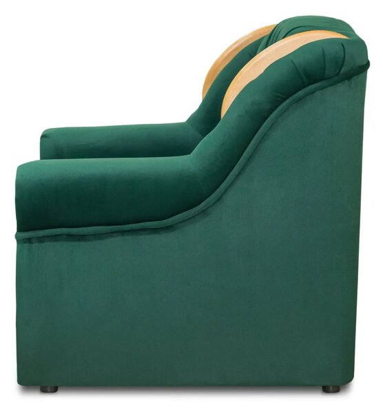 Fotel Figaro klasyczny 82x75x97 cm tkanina premium