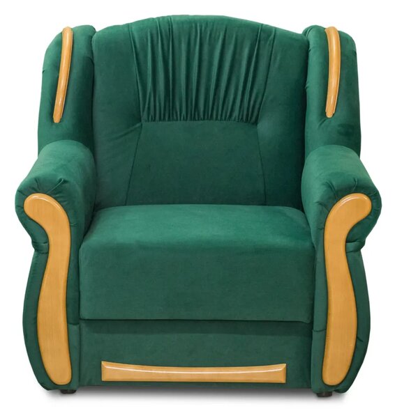 Fotel Figaro klasyczny 82x75x97 cm tkanina premium