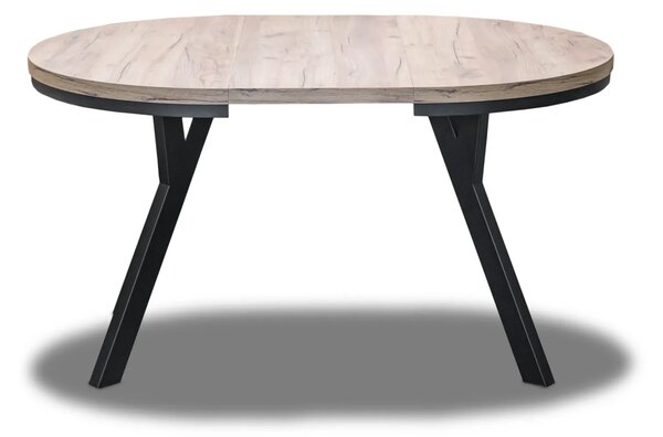 Stół Loft Dąb Artisan Fi 100 + 2 x 50 cm wkładki