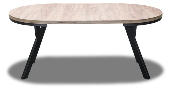 Stół Loft Dąb Artisan Fi 100 + 2 x 50 cm wkładki
