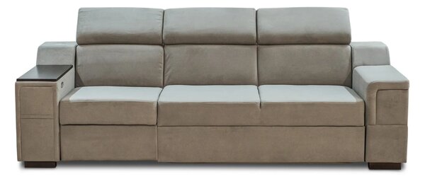 Sofa Magnum I 3-osobowa, funkcja spania + relax, barek, półka