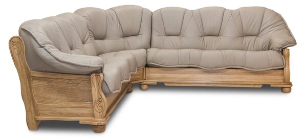 Narożnik skórzany Roma Cappuccino 280/280 cm