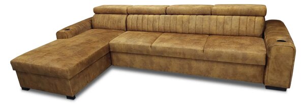 Narożnik Odys 160x300, funkcja spania, barek