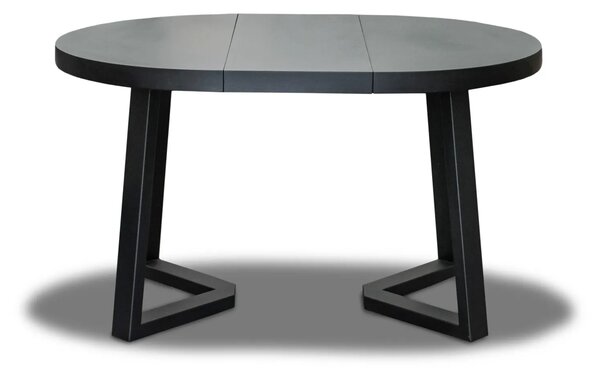 Stół Wj971 black fi100 + 2x wkładki 50 cm