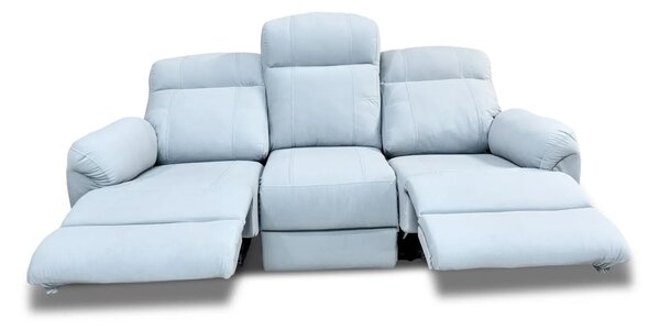 Sofa Monaco tkanina Premium 3 osobowa z 2 x relax manualny