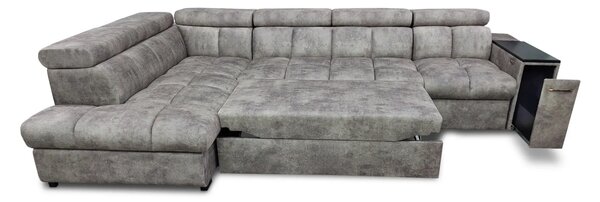 Naroznik Pako II Pikowany relax, 210/310 cm