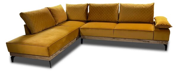 Narożnik Nordico I tkanina premium pikowana 280/210 cm