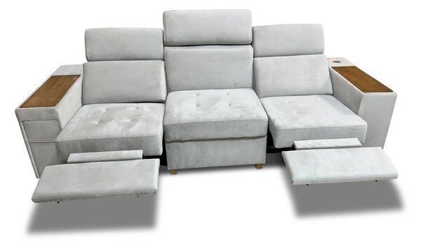 Sofa luksor V 3 osobowa tkanina 250/98 cm