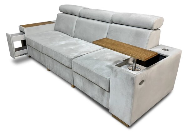 Sofa luksor V 3 osobowa tkanina 250/98 cm