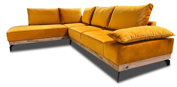 Narożnik Nordico I tkanina premium pikowana 280/210 cm