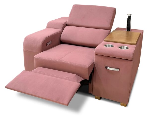 Fotel Rose 1 z relaxem elektrycznym oraz barkiem 120/100 cm