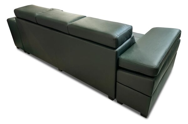 Sofa Infinity IV z funkcja spania, barek, skóra PREMIUM