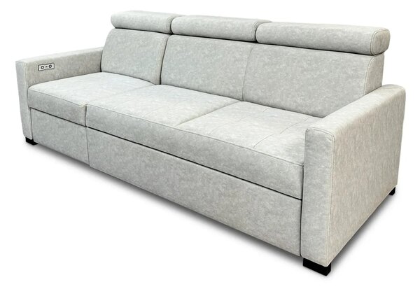 Sofa Luksor III z Relax + pufa